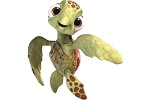 3 Inches Wide by 3 1/4 Inches Tall Squirt Turtle Sticker for...