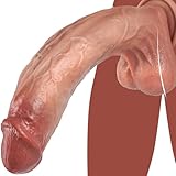 Realistic Sex Toy Big Thick Dildo, 11 Inch Real Skin Huge Dildo for Vagina Anal Pleasure, Lifelike Adult Sex Toys for Men and Women