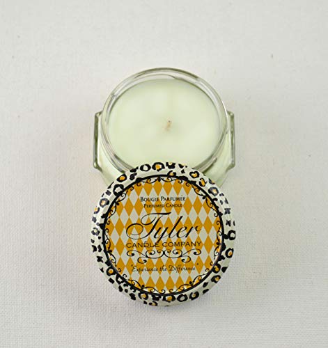 Tyler Two Wicks Glass Candle 11 Oz,Hippie Chick