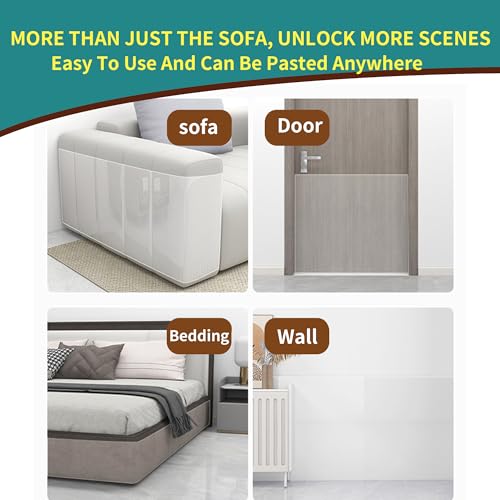 Furniture Protectors from Cats Scratching - Transparent Couch Protector for Sofa Chairs Walls and More - Anti Cat Scratch Film 30 x 300 cm - No Residue Adhesive PVC
