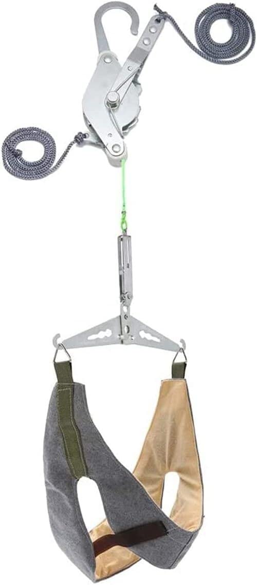 CukUJH Neck Traction Over The Door Device for Home Physical Therapy, Relieve Neck Shoulder Head Pain from Arthritis, Bulging Disks, Cervical Muscle Strains
