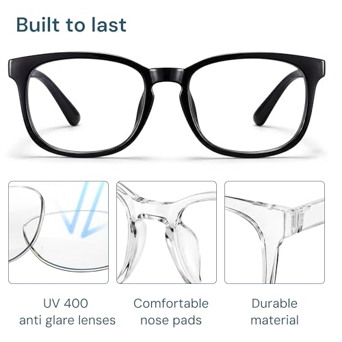 Image of Gaoye Blue Light Blocking Glasses -Fashion Square Eyeglasses, Anti UV Ray Computer Gaming Glasses Blue Blockers for Women /Men