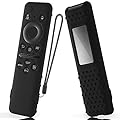 AKSHFETH Silicone Cover for 5.59 Inch Samsung BN59-01455a BN59-01432J Samsung Solar Cell Remote Control Cover 2023 8K Neo QLED HDR Smart TV Silicone Case (Black)