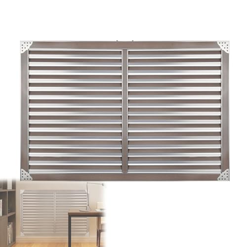 Cache-radiateur design en aluminium et stores haut de gamme - 2