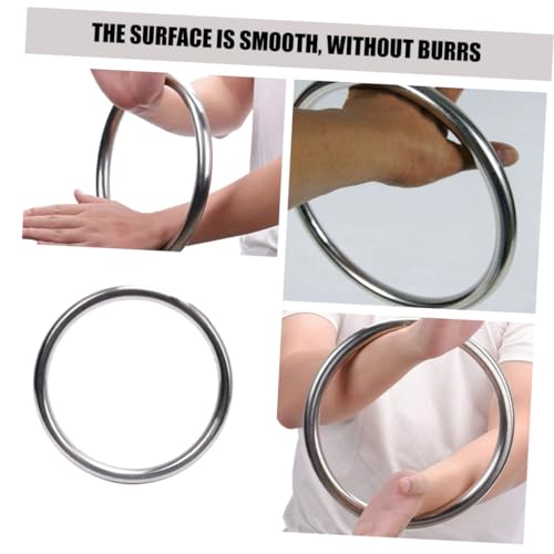 Anillas de entrenamiento fitness de acero inoxidable BESPORTBLE 2 pzas miniatura 7