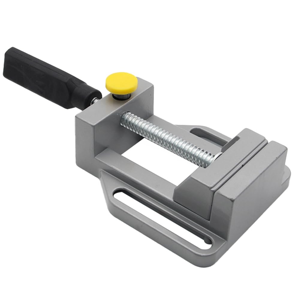 UDSKNV[KSL Simple Table Clamps Aluminum Alloy Flat Clamp Fixed Clamping Hand Tool Electric Drill Bracket Accessory