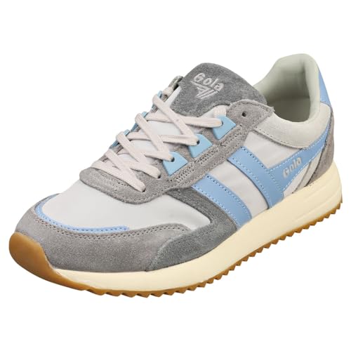 Gola Chicago Womens Fashion Trainers in Grey Blue