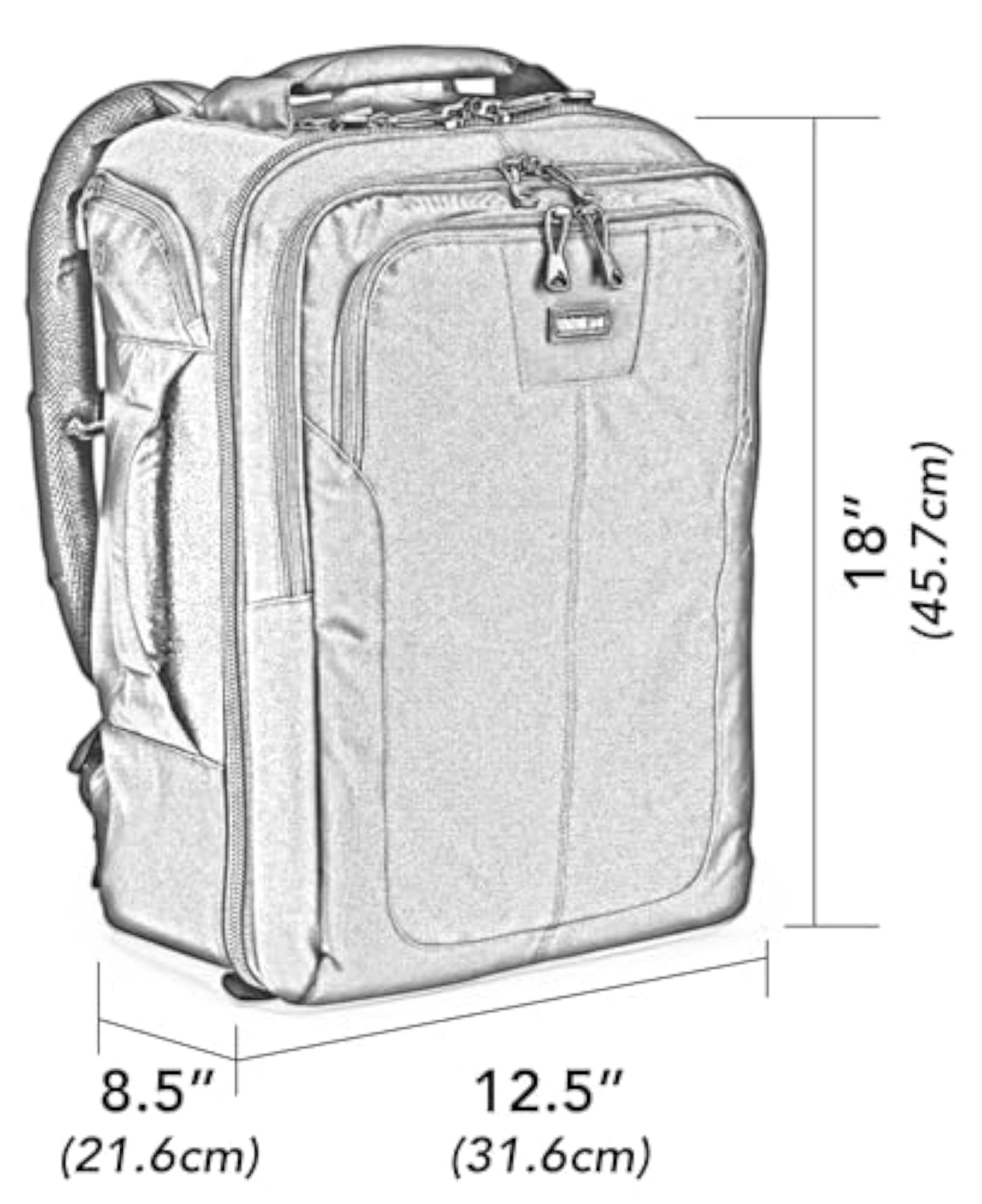 Airport Commuter Bag (Black)