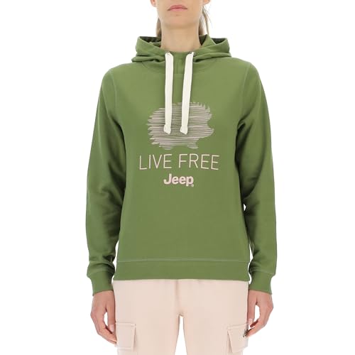Sweat à Capuche Jeep J Femme Coupe Ample Curly Silhouette J23w Confort