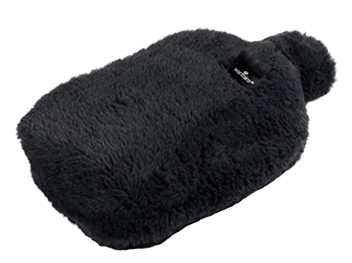 Coussin chauffant Warmies noir bouillotte micro-ondes pour lit