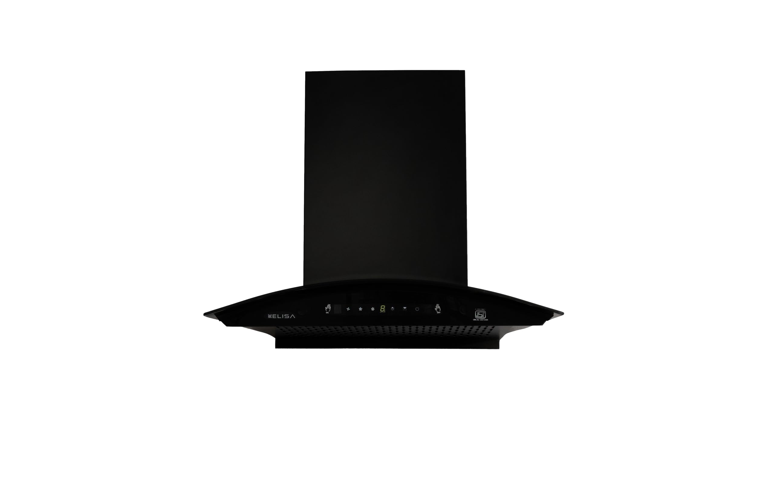 Elisa Myra Black Wall Mounted Kitchen Chimney 60 CM-image-44