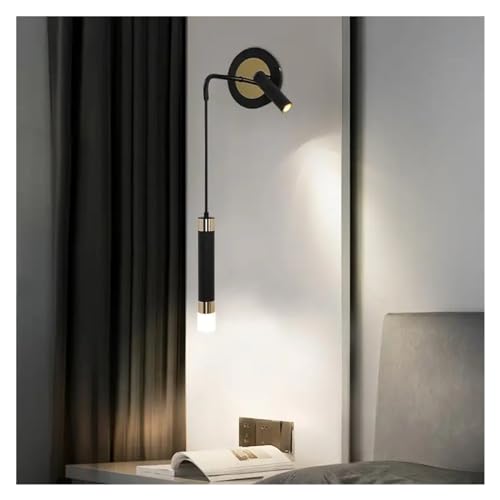 Lámparas de pared de alambre nórdico HGCHH con iluminación LED y foco para sala de estar