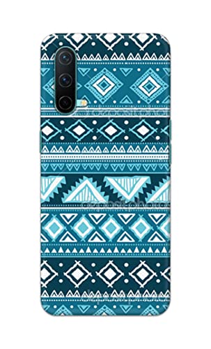 Image of PRINTFIDAA Coloured Tribal Pattern Hard Back Cover for OnePlus Nord CE 5G (2021), OnePlus Nord Core Edition 5G (2021) Back Cover -(P6) KAT1008
