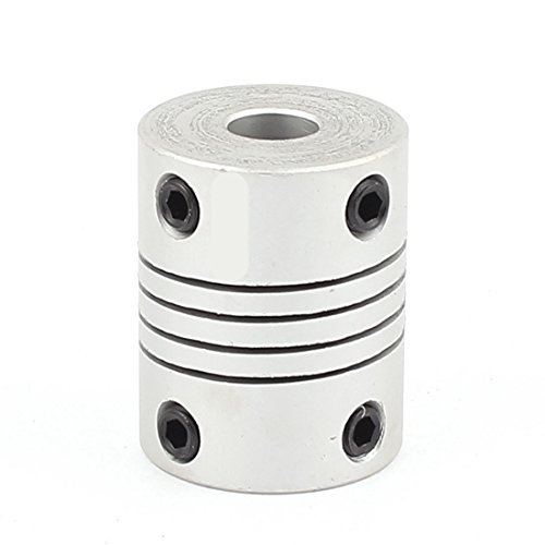 Aexit Motor Shaft Electrical equipment Dia 8mm to 8mm Joint Helical Beam Coupler Coupling 24mm x 30mm