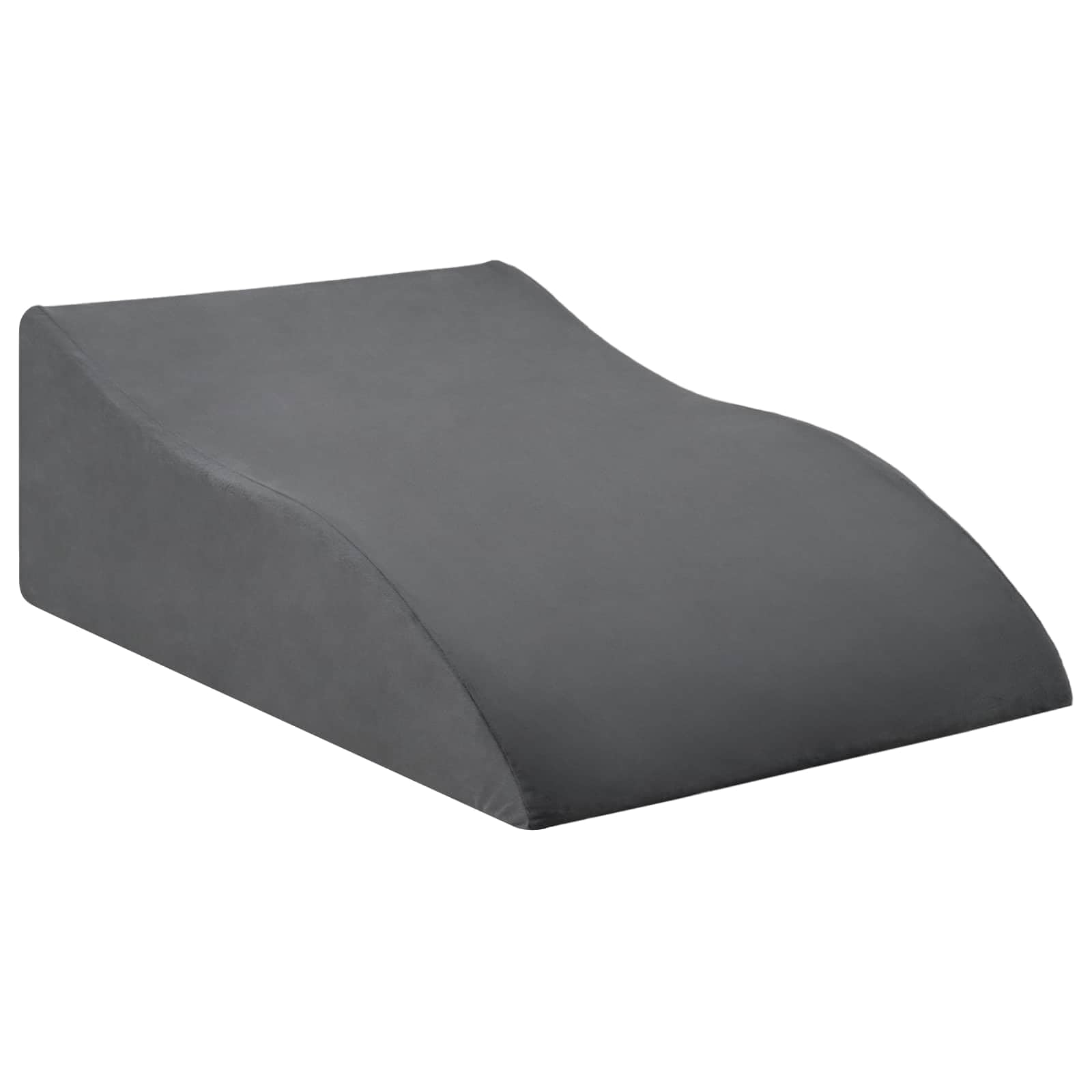 poduszka na nogi, szara, 68 x 41 x 21 cm, pianka PU
