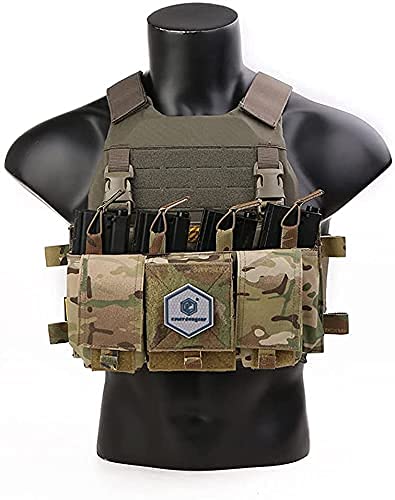 Panneau Tactique EmersonGear Triple Poche Multicolore - Pour Gilet