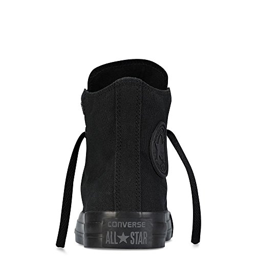 Converse Mens Chuck Taylor All Star High Top, 8.5 D(M) US, Black Monochrome4