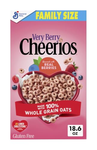 Very Berry Cheerios, Heart Healthy Gluten...