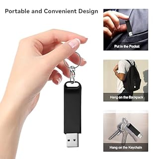 Chiavetta USB 128GB,Penna UsB Chiavetta usb C Pen Drive,Pennetta Usb Corpo in Metallo PendriveTipo C 2 in 1 USB-C Flash Drive Type C 128 Gbyte per PC/Laptop/Notebook,Telefono Cellulare con USB-C