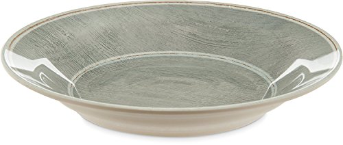 Bol à soupe Carlisle Grove vaisselle mélamine grise fumée pour salade et potage