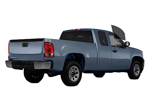AUTOTEK Precut Window Tint Film Front Two Door Windows Tint Film Cars Sun Blocking Protection Privacy Anti Shatter Glass 2Ply Computer Cut 35% Tint Shade for GMC Sierra 1500 Extended 2007-2013