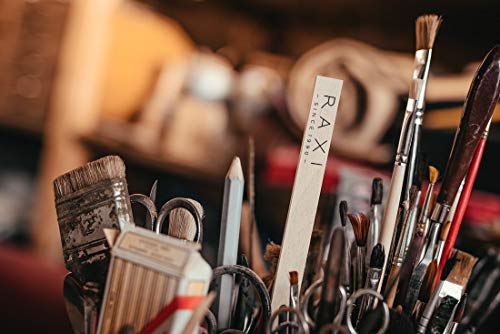 Metrie™ hoogwaardig roerhout, houten spatel, verfmengspatel (26 x 1,6 cm), geschikt voor het roeren van verf, lak of knutselhout, 100 stuks - Afbeelding 4