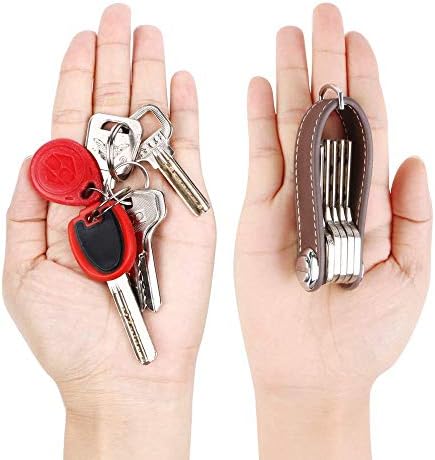Flintronic Portable Key Organizer - Stylish Keychain Holder for 10-12 Keys - Image 5