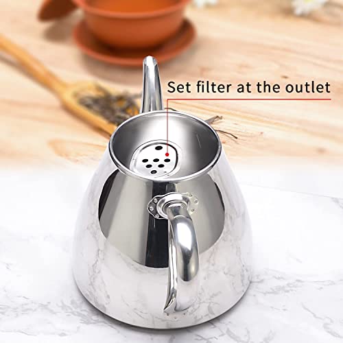 Sanqiahome JL Stainless Steel Teapot Coffee Servers 1500Ml thumb #3