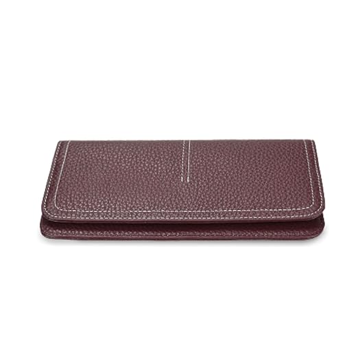 Womens wallet Genuine Cowhide Leather Women's Long Clutch Wallet - Stylish Coin Purse for Ladies, Perfect for Everyday Use2