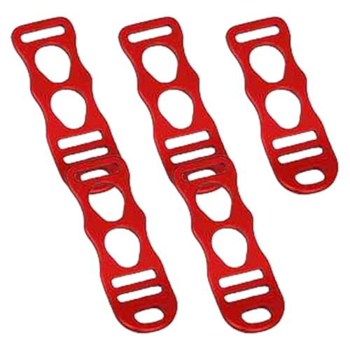 NONGYU Zelt-Zelt-Clip, feste Klemme, Aluminiumlegierung, Outdoor-Camping, Zelt-Zubehör, 5 Stück