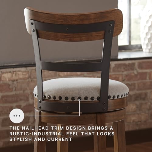 Signature Design by Ashley Valebeck Counter Height Bar Stool, Brown - image 5