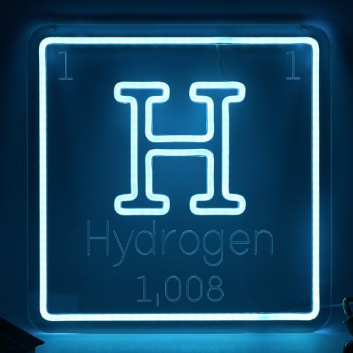 Image of Periodic Table of Elements Neon Sign,Classroom Neon Lights for Chemistry Lab Decor,USB Powered LED Light Up Signs for Bedroom, Man Cave,Party Decorations,Gift for Chemist