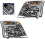 AM Autoparts AM-3358055018 (2 Piece) Headlight Set