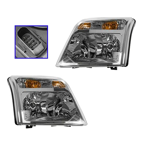 AM Autoparts AM-3358055018 (2 Piece) Headlight Set