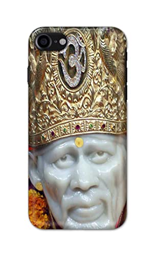 Image of PRINTFIDAA Sai Baba Lord Shiridi Great God Hinduism Hindu Religious Printed Designer Hard Case for Apple iPhone SE 2020, A1778, A1660 Back Cover -(e) RPM1005