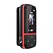 SanDisk 16GB Clip Sport Go MP3 Player, Red - LED Screen and FM Radio - SDMX30-016G-G46R