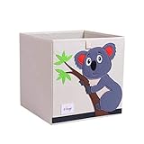 VMOTOR Foldable Animal Canvas Storage Toy Box/Bin/Cube/Chest/Basket/Organizer for Kids, 13...