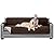Sofa Shield Original Patent Pending Reversible X-Large Oversized Sofa Protector for Seat Width up to 78 Inch, Furniture Slipcover, 2 Inch Strap, Couch Slip Cover Throw for Dogs, Sofa, Chocolate Beige