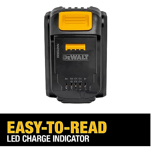 Image of DEWALT 20V MAX Battery with LED Charge Indicator, 3 Amp Hour, 8 Pack (DCB200-4)