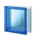 VITROLAND 011526 Glasblock, Marineblau