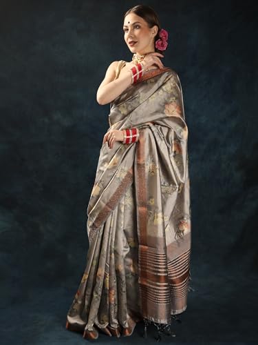 Exotic India art silk saree in art silk – image 4