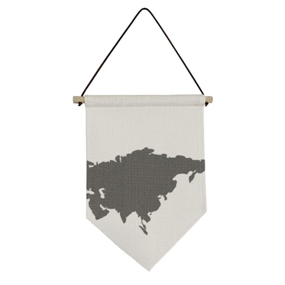 Drapeau sur toile Asie rouge en tissu de haute qualité murale