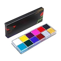Halloween Face Paint, Body Paint Oil 12 Color, Professional Non Toxic Safe Makeup Painting Kit for Kids and Adult