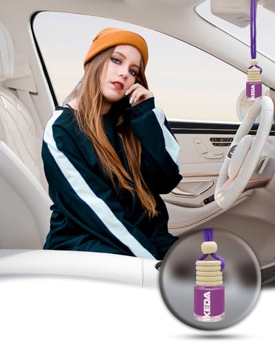 Image of ikeda fragrance Car Air Freshener 4ml Car Scents | 45-Days Keep Fragrance | Automotive Hanging Diffuser Bottles | Remove Auto Odor Long-Lasting Fresh Air for Home Deodorizer (6pcs Savage Boy)