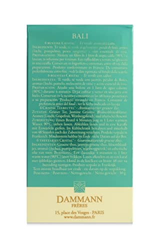 Dammann Bali, Tè Verde Freddo Aromatizzato con