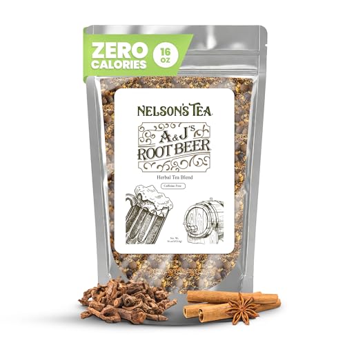 Nelson's Tea A&J's Root Beer - Cut & Sifted Sarsaparilla