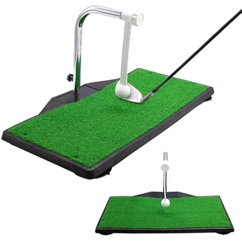 BESTISAN Golf Swing Trainer - Golf Training Equipment Golf Swing Practice Mat Training Aid - Golf Swing and Hitting Trainer for Indoor Outdoor Home Cover