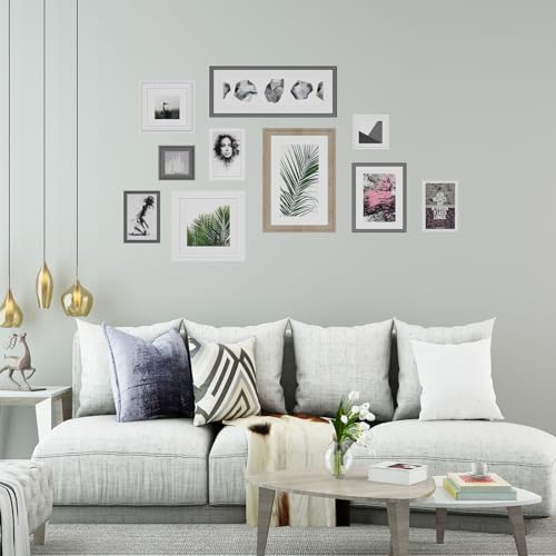Image of 24-Pairs Large Picture Hanging Strips Heavy Duty, 48 Strips Sticky Picture Hangers for Walls,Hanging Pictures Without Nail,Damage Free No Nails Refill Adhesive Poster Strips for Frame Mounting Strips