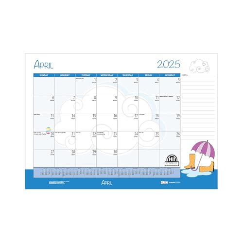 Buy Ecotones Recycled Academic Desk Pad Calendar, 18.5 X 13, Orchid Sheets, Cordovan Corners, 12-month (aug-july): 2022-2023