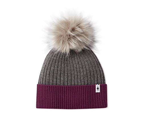 Price comparison product image SmartWool Powder Pass Pom Beanie - Unisex Merino Wool Hat